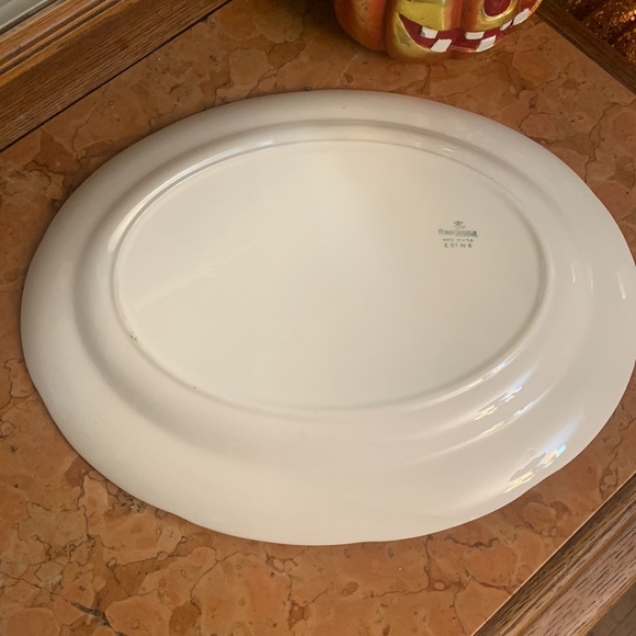 Homer Laughlin Virginia Rose Serving Platter Dinner Plate & Bread Plate - Picture 9 of 9